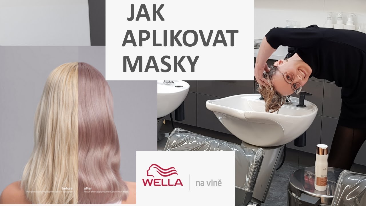 STEP BY STEP Jak aplikovat T&Oacute;NOVAC&Iacute; MASKU do vlasů