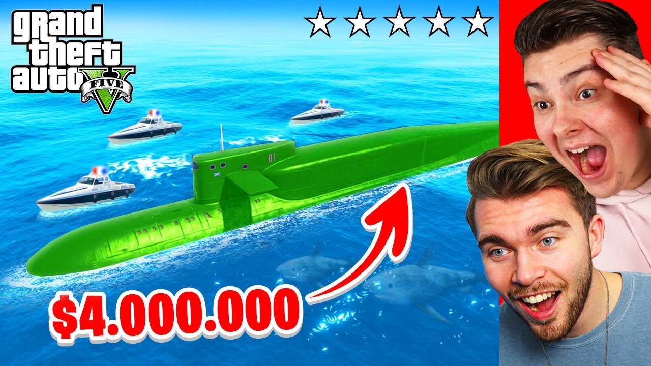 DE NIEUWE €4,000,000,- ONDERZEEËR! - GTA V: The Cayo Perico Heist