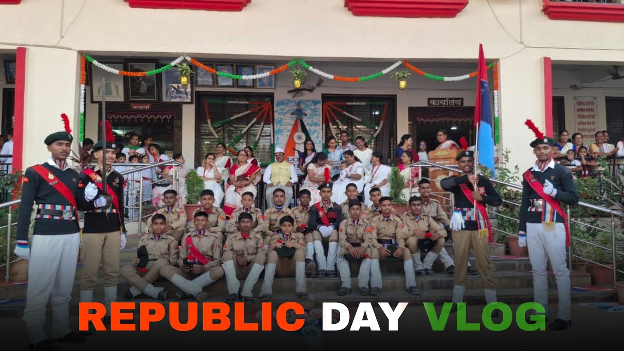 26th January republic day vlog | प्रजासत्ताक दिन vlog विठोबा खंडप्पा विद्यासंकुल पनवेल |
