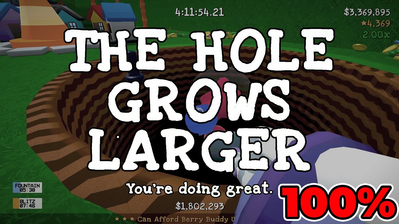 I 100% Berry Bury Berry by Infinitely Growing a Hole [Part 1]