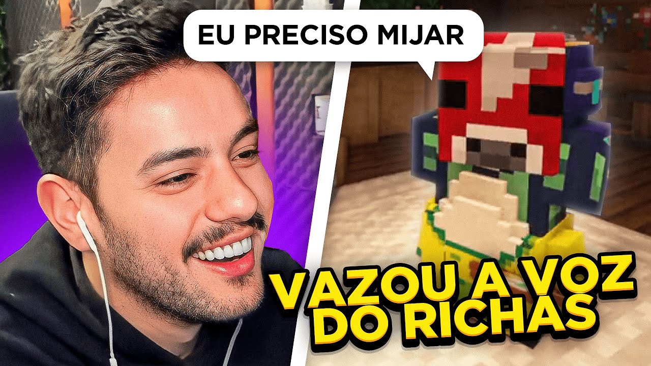 FOREVER REAGINDO a VERDADEIRA VOZ do RICHAS (parte  3)