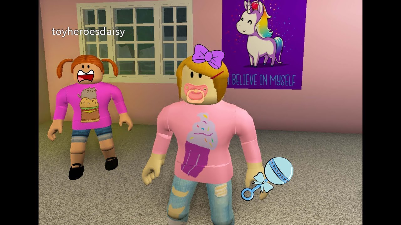 Roblox Daisy Babysits Molly!