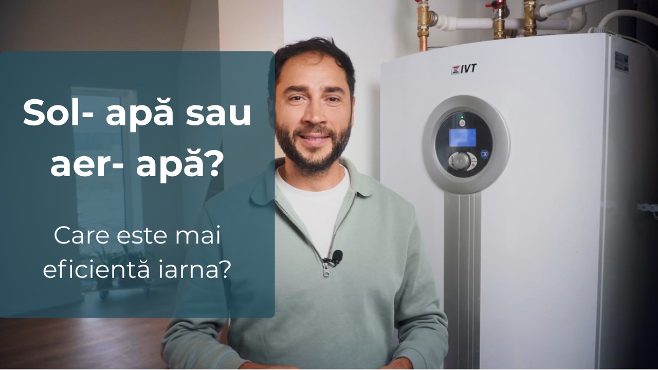 Pompa de căldură sol-apă vs aer-apă | Care este mai eficientă iarna și pe termen lung?
