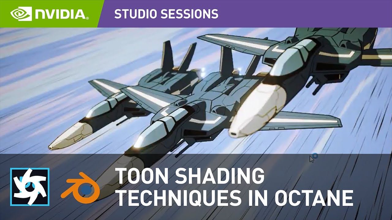 Anime Style Toon Shading Tutorial in Octane for Blender with Lino Grandi | NVIDIA Studio Sessions