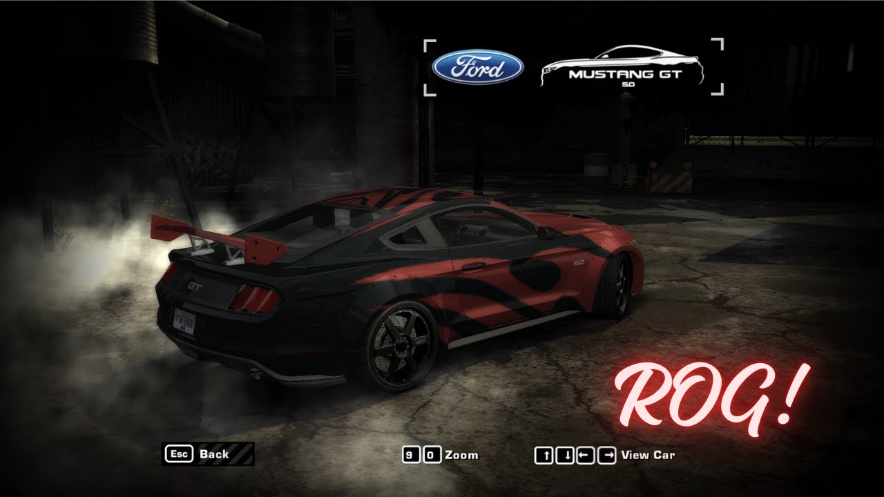 Need For Speed Most Wanted (2005) - How To Make ROG Car