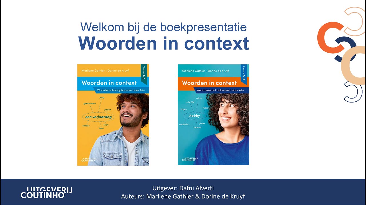 Boekpresentatie Woorden in context