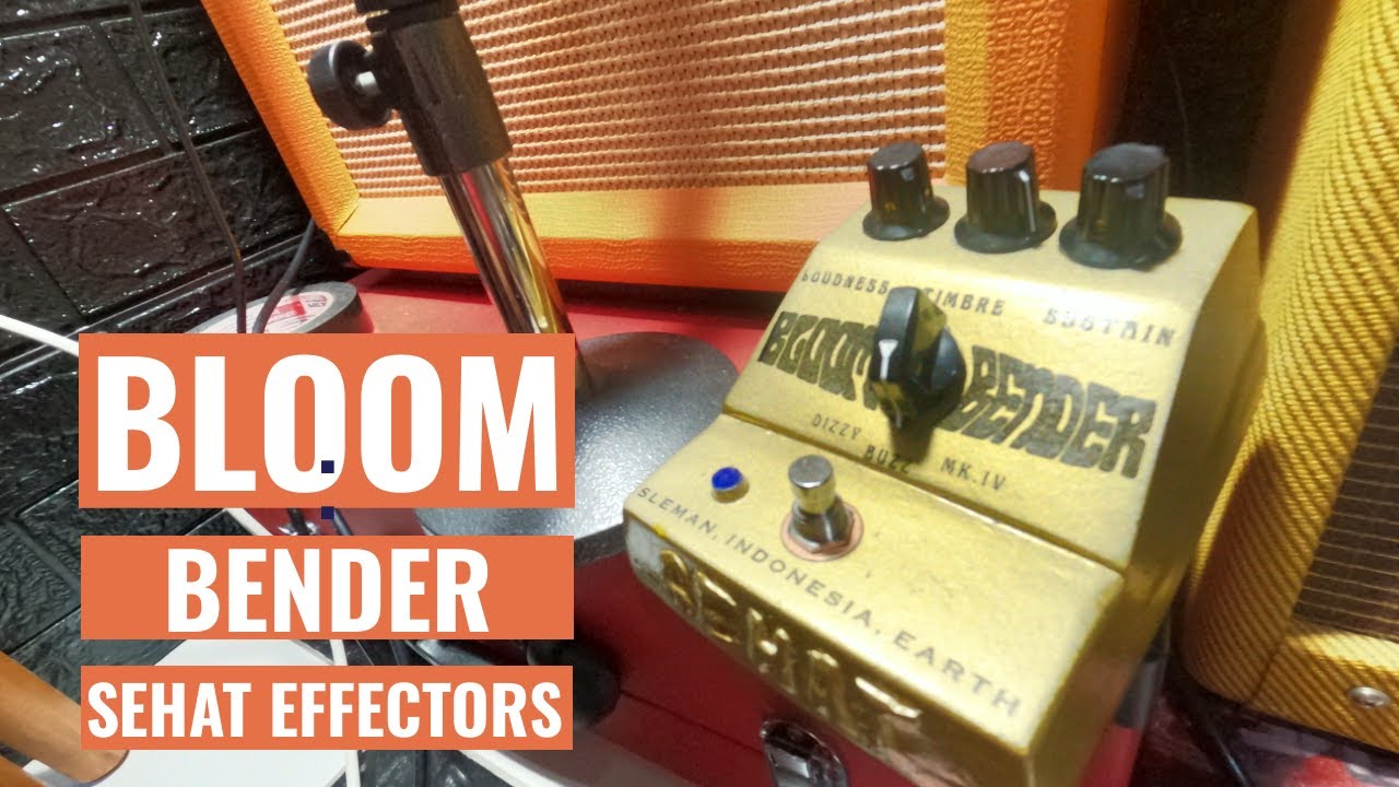 Sehat Effectors - Bloom Bender (Fender Mustang PJ, Gibson Sonex, Orange Amp, Shure SM57)