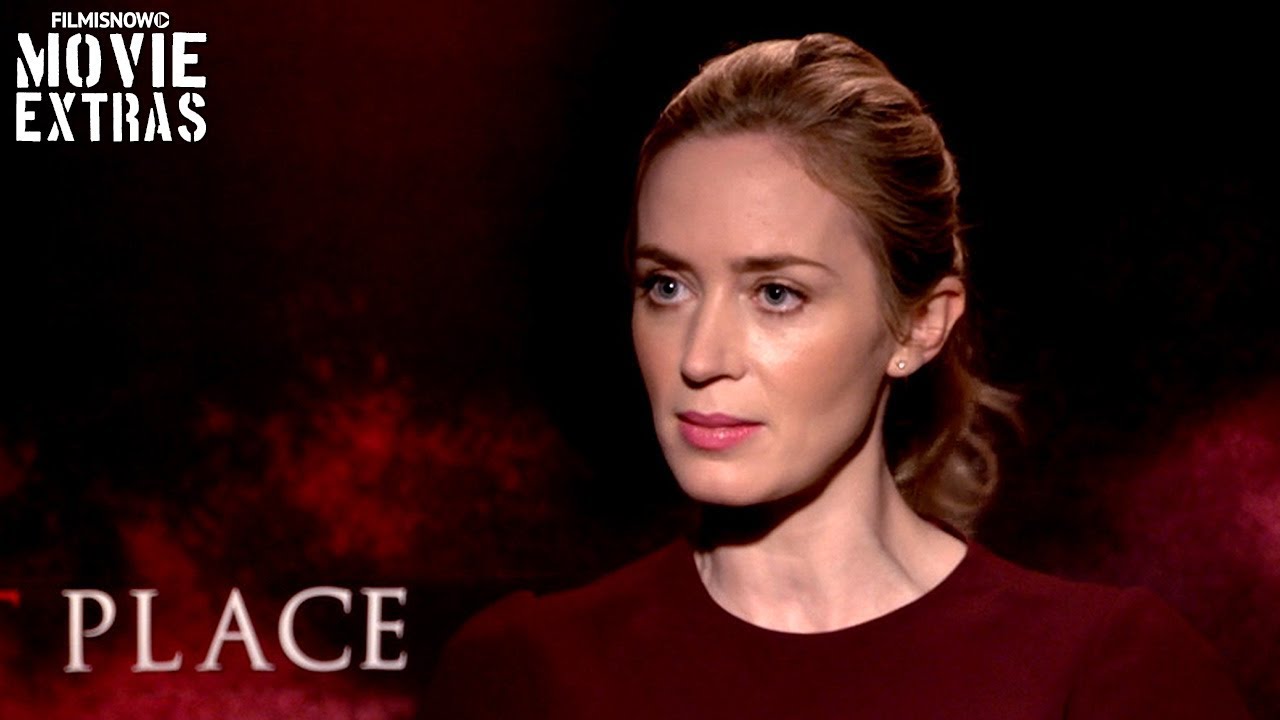 A QUIET PLACE (2018) Emily Blunt talks about her experience making the movie