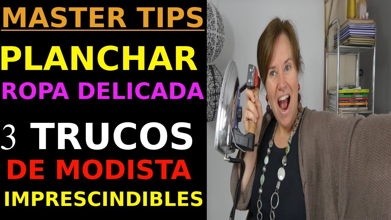 3 TRUCOS y TIPS 💡para PLANCHAR ROPA 💡 y TELAS DELICADAS