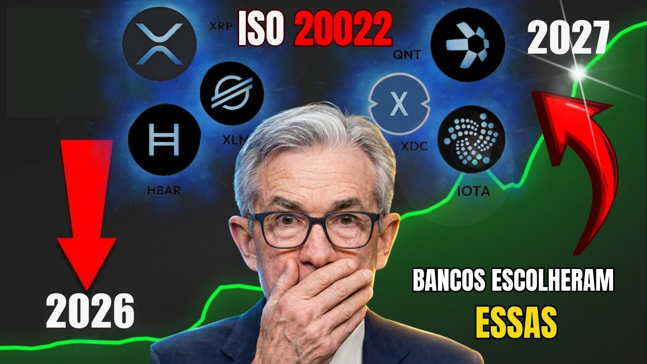 🚨 ISO 20022: A MUDAN&Ccedil;A BANC&Aacute;RIA que Vai EXPLODIR XRP, QNT e HBAR