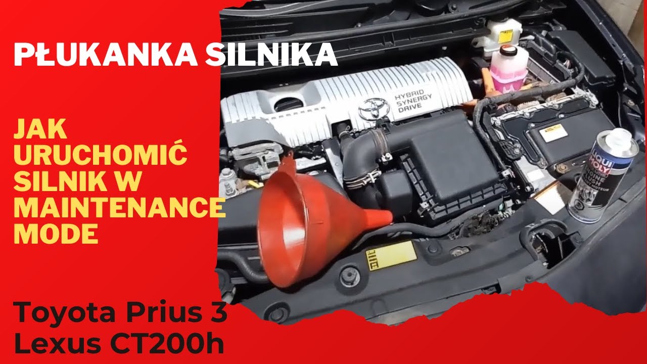Płukanka silnika w hybrydzie