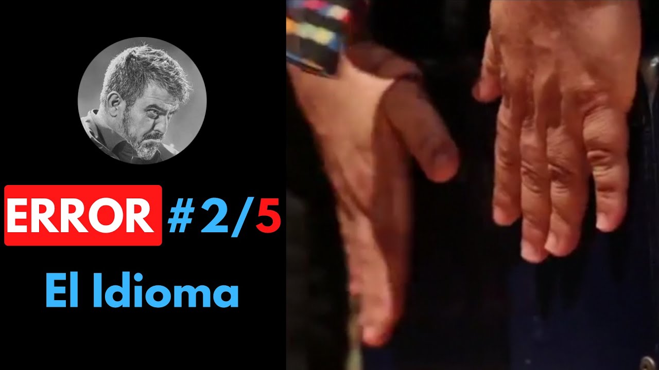 Error #2 - El Idioma