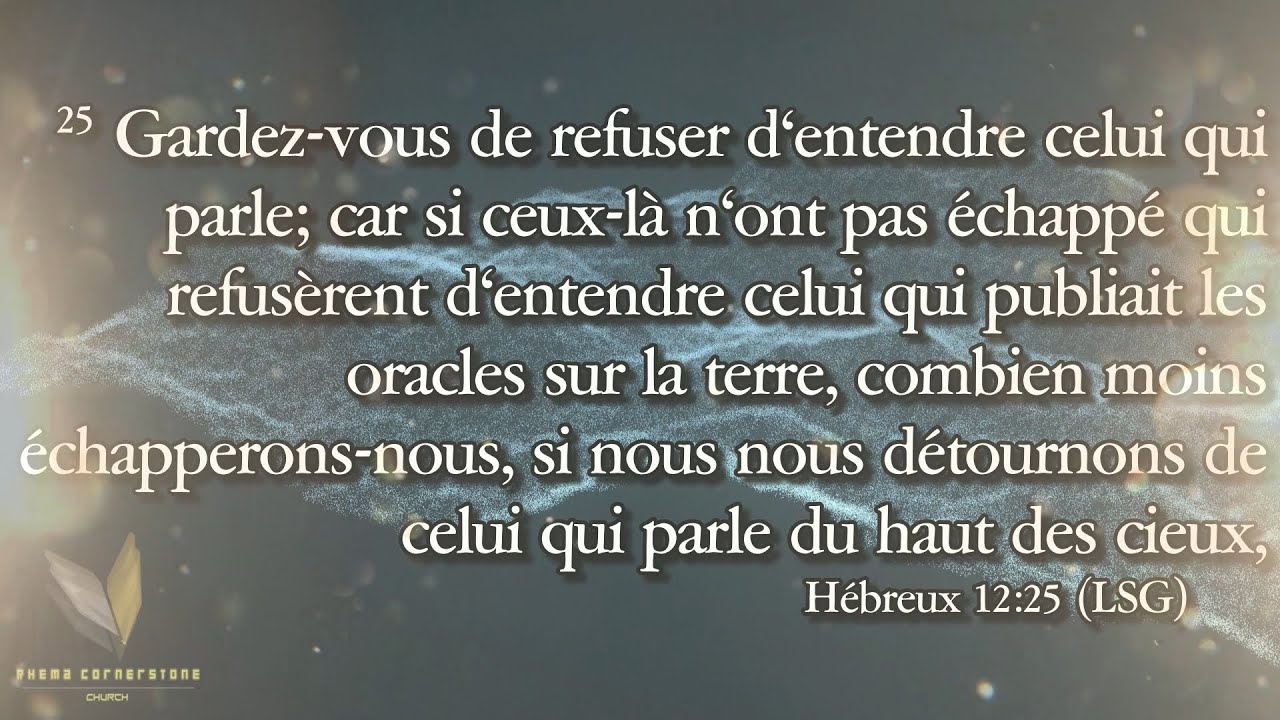 Exhortation - Le royaume des cieux appartient aux violant Partie 1 [FR-EN]