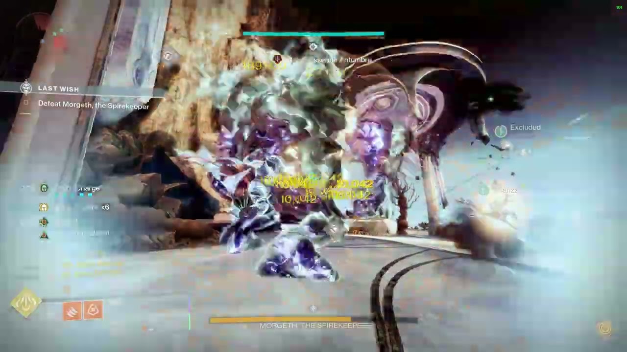 Trio morgeth speed kill the final shape