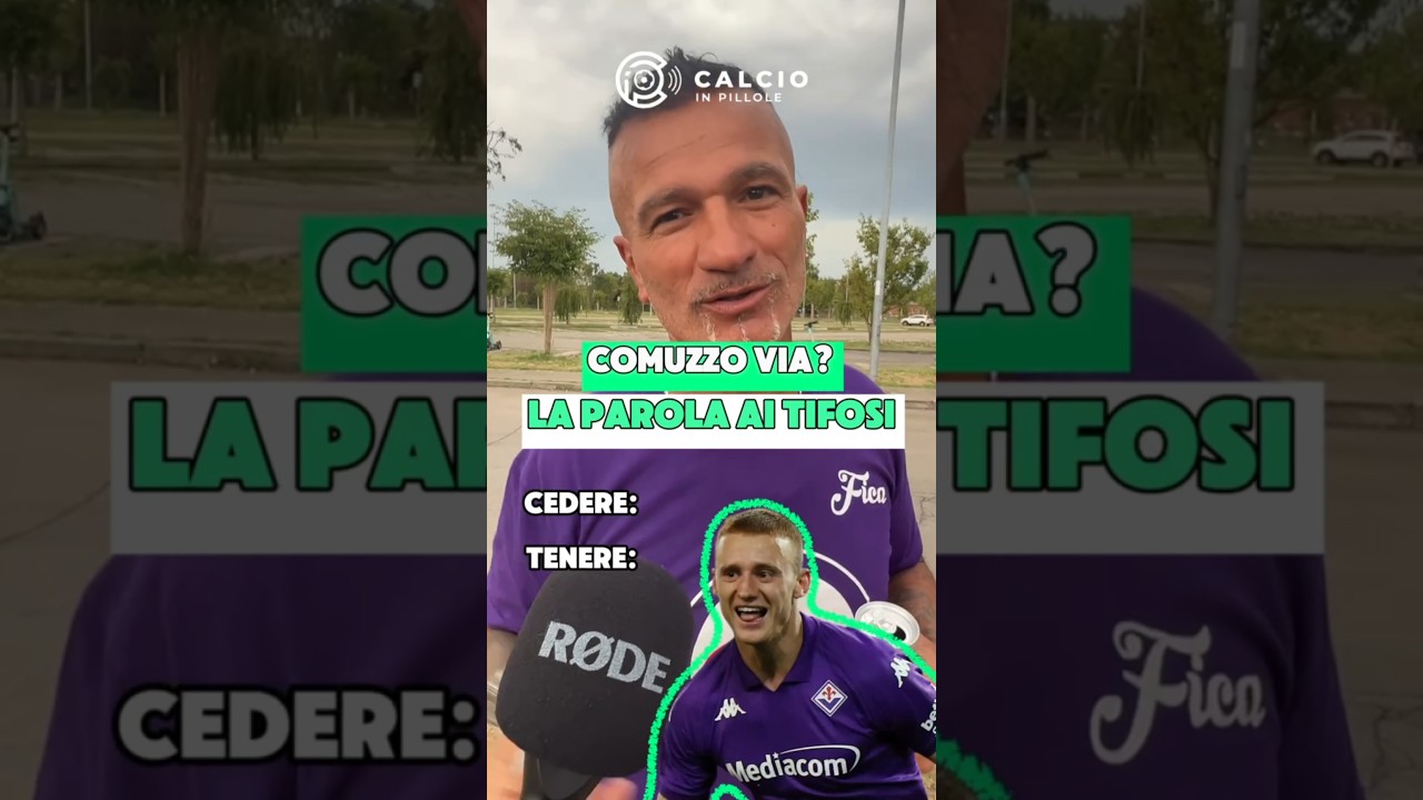 COMUZZO LASCIA LA FIORENTINA?: I TIFOSI DELLA VIOLA SONO PRO O CONTRO LA SUA CESSIONE? 😱 #shorts