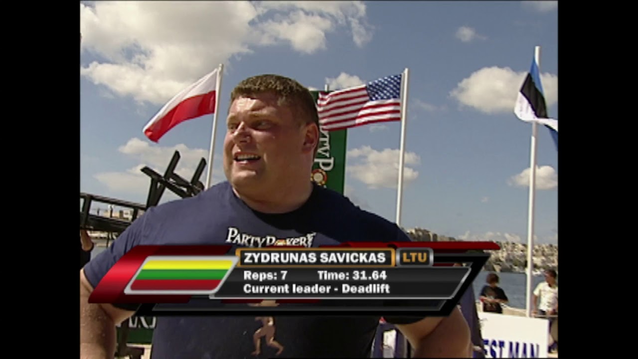 Powering Through the Deadlifts | 2009 World’s Strongest Man