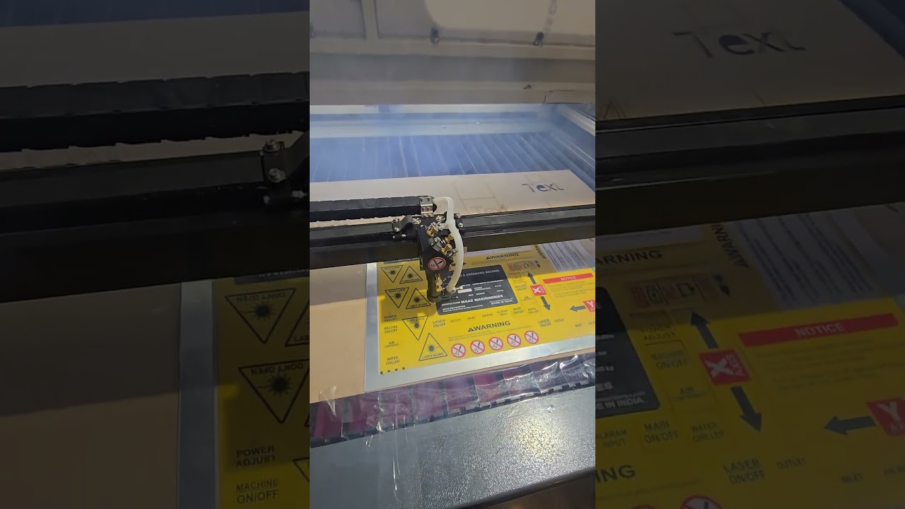Co2 leser machine #maazranchi #co2laser #laser