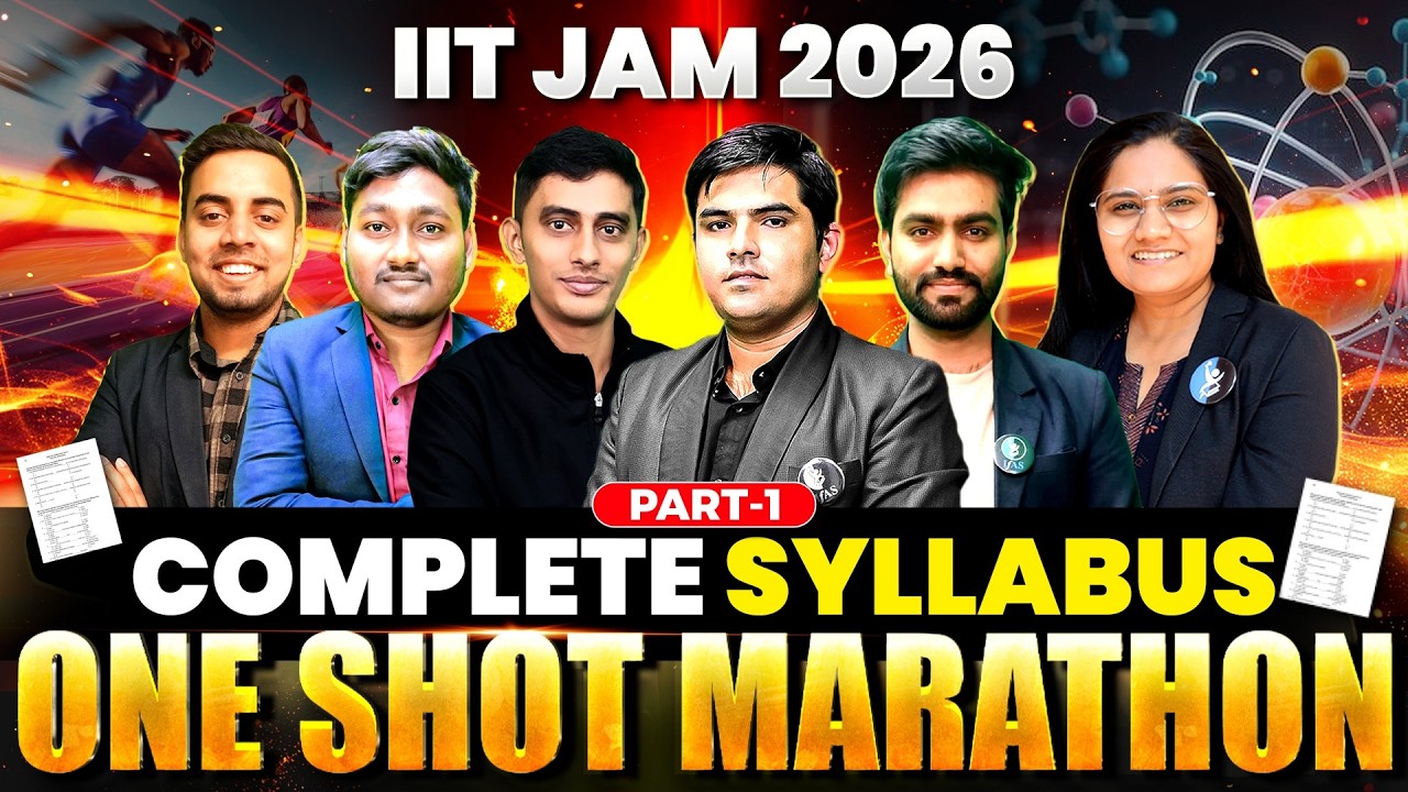 IIT JAM Physics Marathon 2026 | Complete Syllabus in One Shot | Part 1 | IFAS