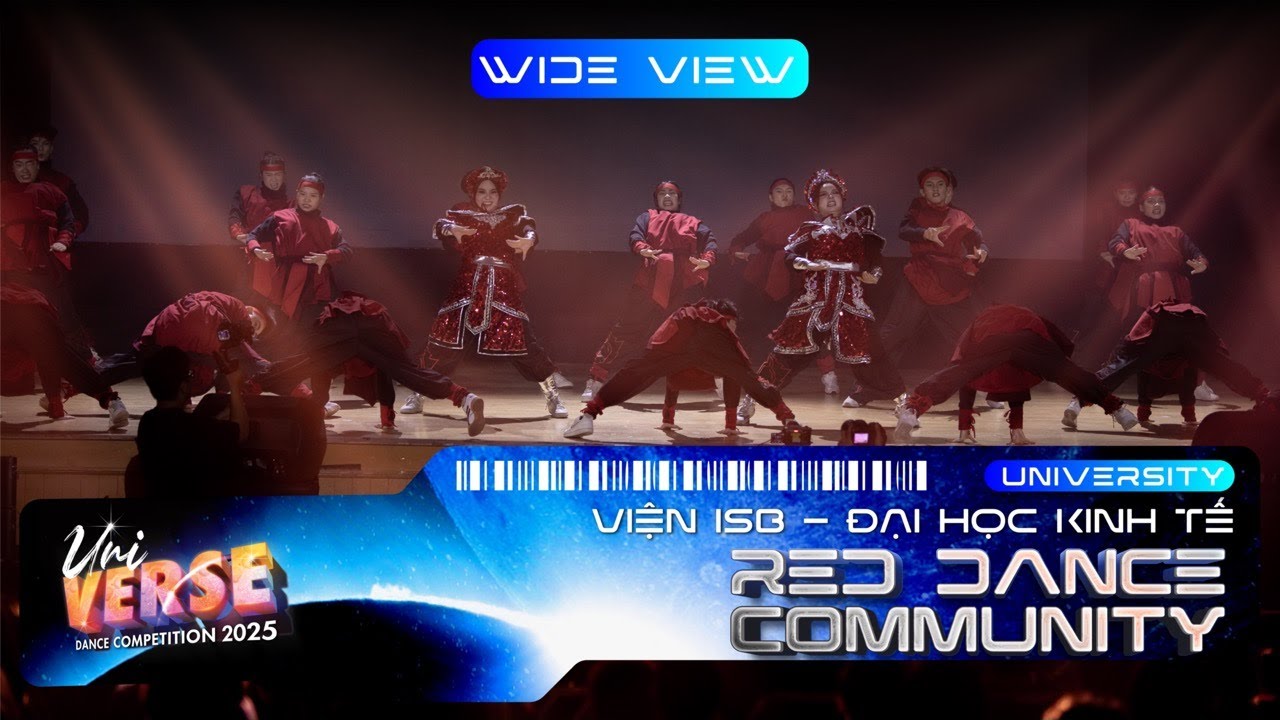 RED DANCE COMMUNITY ╏ Uni-VERSE Dance Competition 2025: University Category [WIDE VIEW]