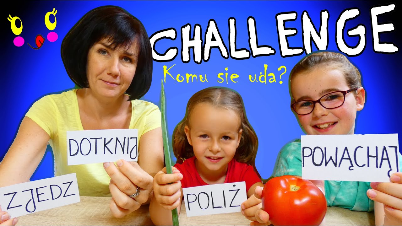 ZJEDZ, DOTKNIJ, POLIŻ, POWĄCHAJ. Challenge #fikimikiagatkiimoniki