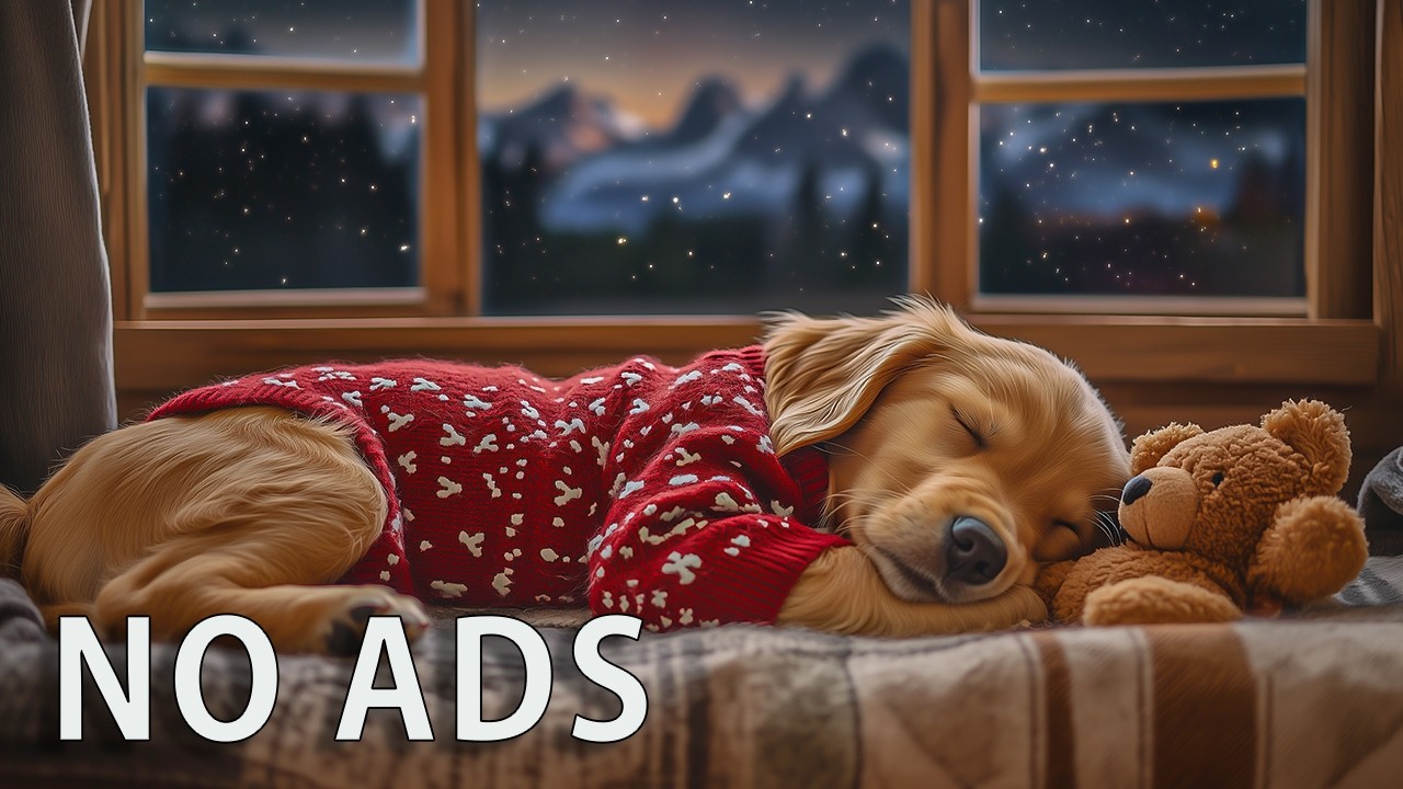 12 HOURS Dog Calming Music for Dogs 🐶🌸 Deep Sleep & Stress Relief 🎶 Relaxing Dog Music 💤 No Ads