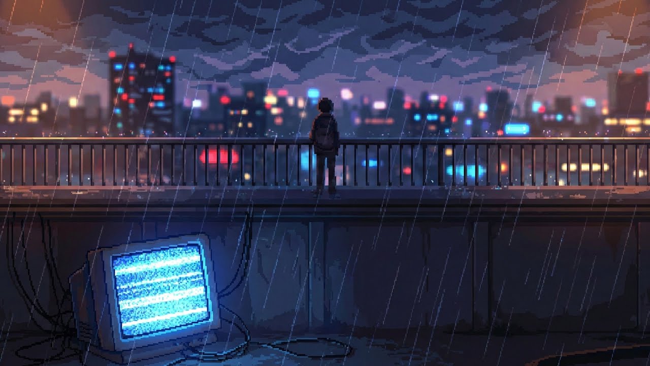 distant lights 🌃 watching the city sleep from afar [sad chillhop]