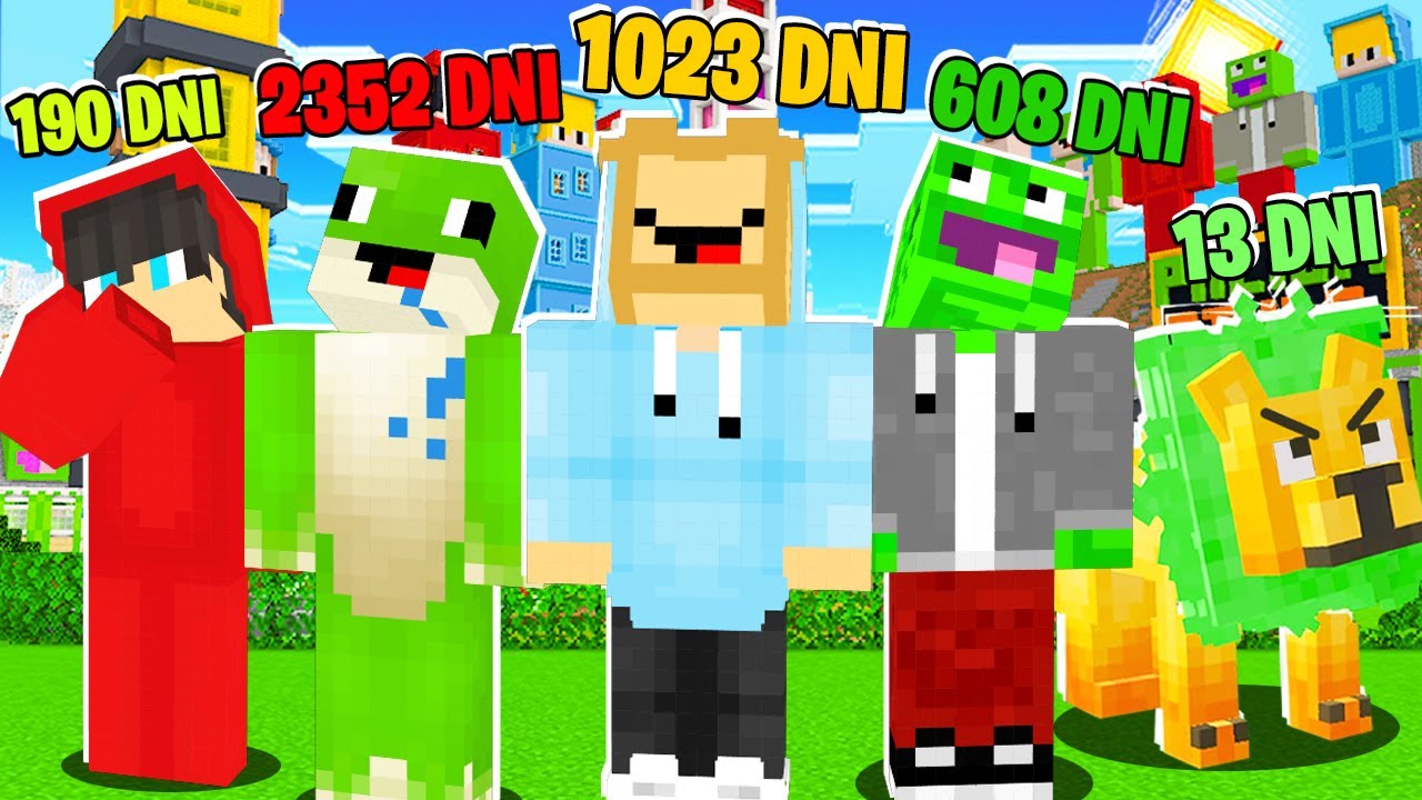 KTO Z NAS GRAŁ NAJDŁUŻEJ NA PALIONOWIE w Minecraft!