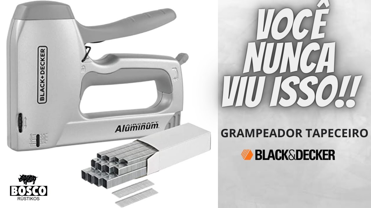 GRAMPEADOR TAPECEIRO BLACK+DECKER - BDHT70004