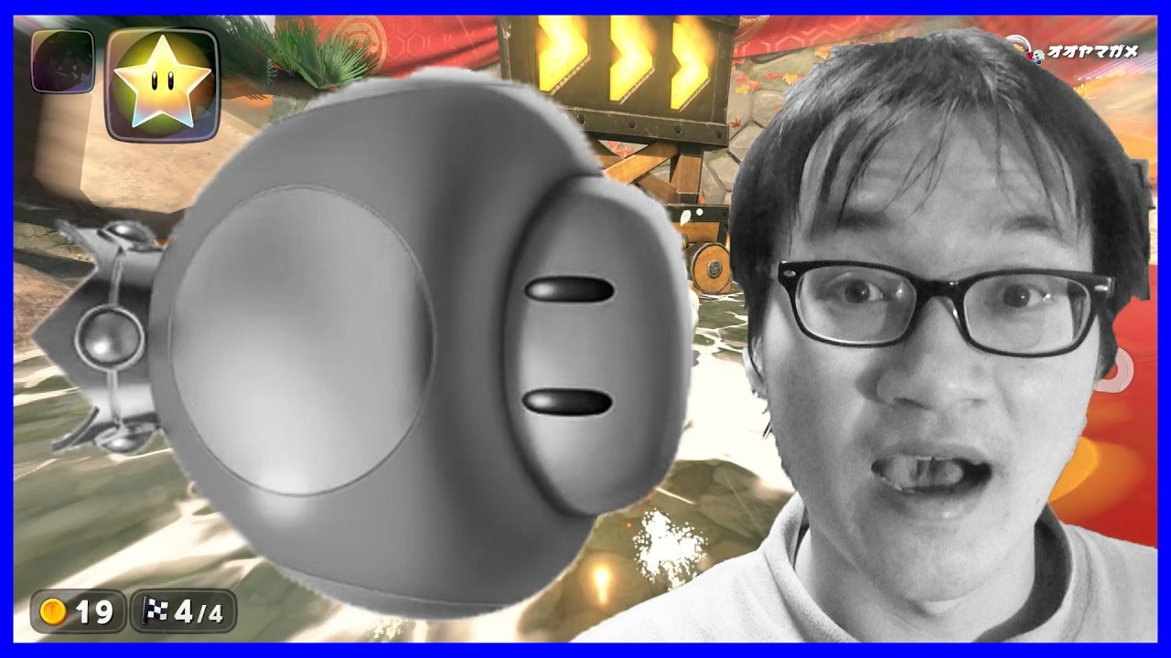 金キノ暴発でコースアウト サヨナラプクプク中日フォールズ負け ジョウトクのマリオカートワールド実況