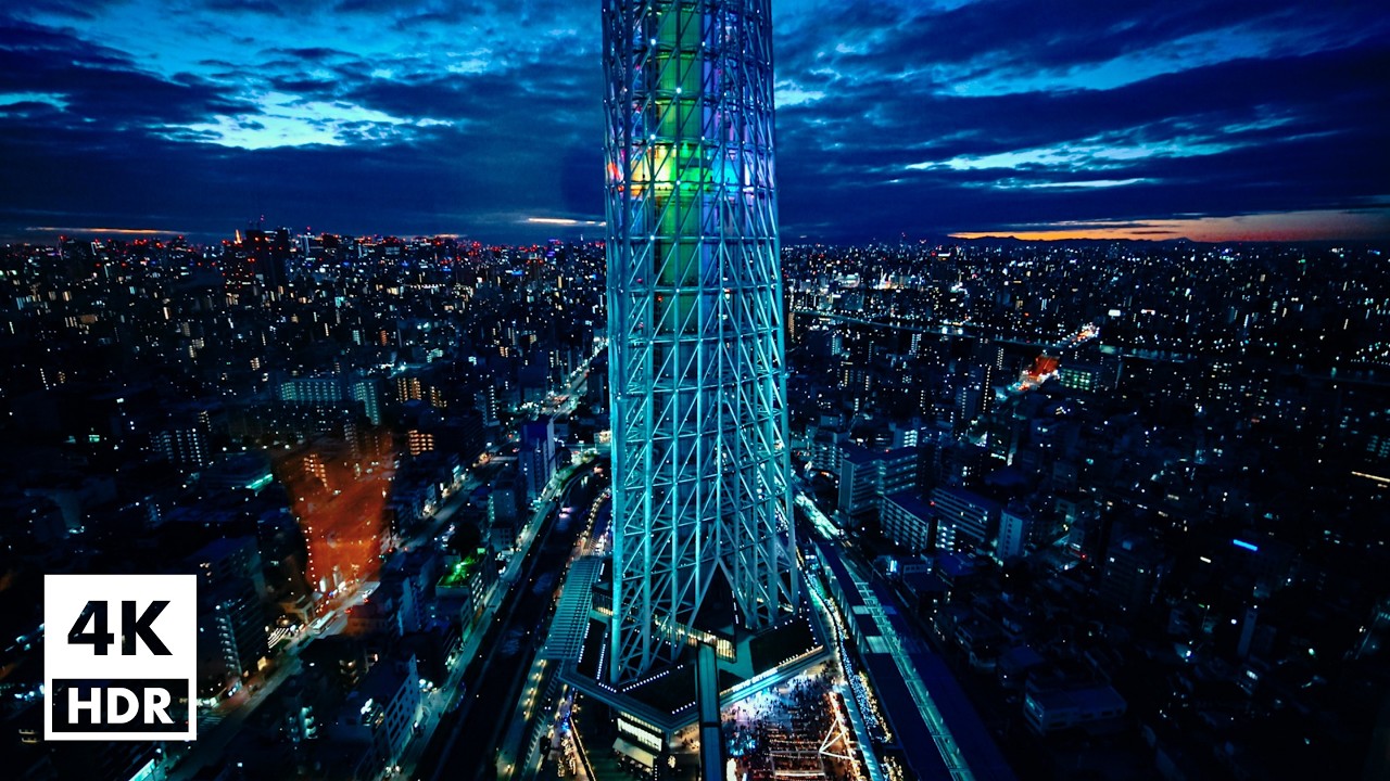 From TOKYO SKYTREE to Asakusa in Christmas time | 4K HDR with Binaural Japanese Sounds【11/24/2024】