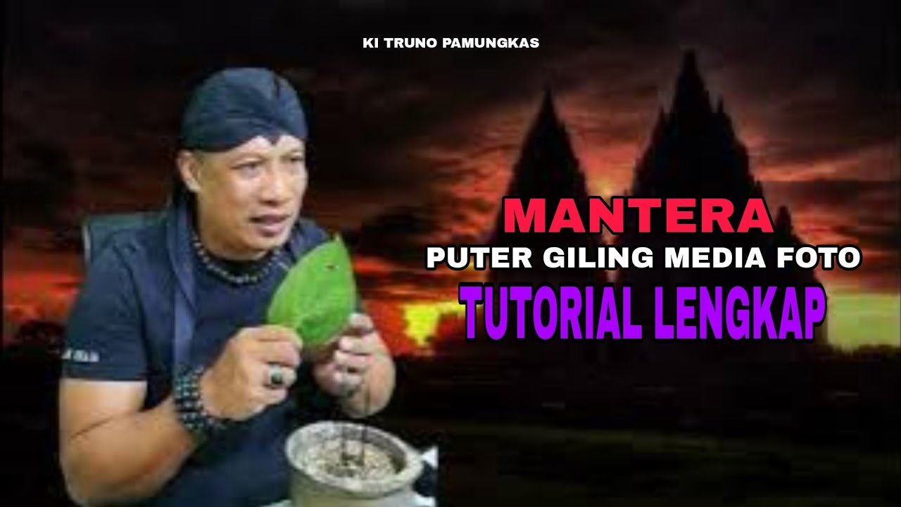 SAYA IJAZAHKAN MANTERA SAKTI PUTER GILING SUKMA MEDIA FOTO