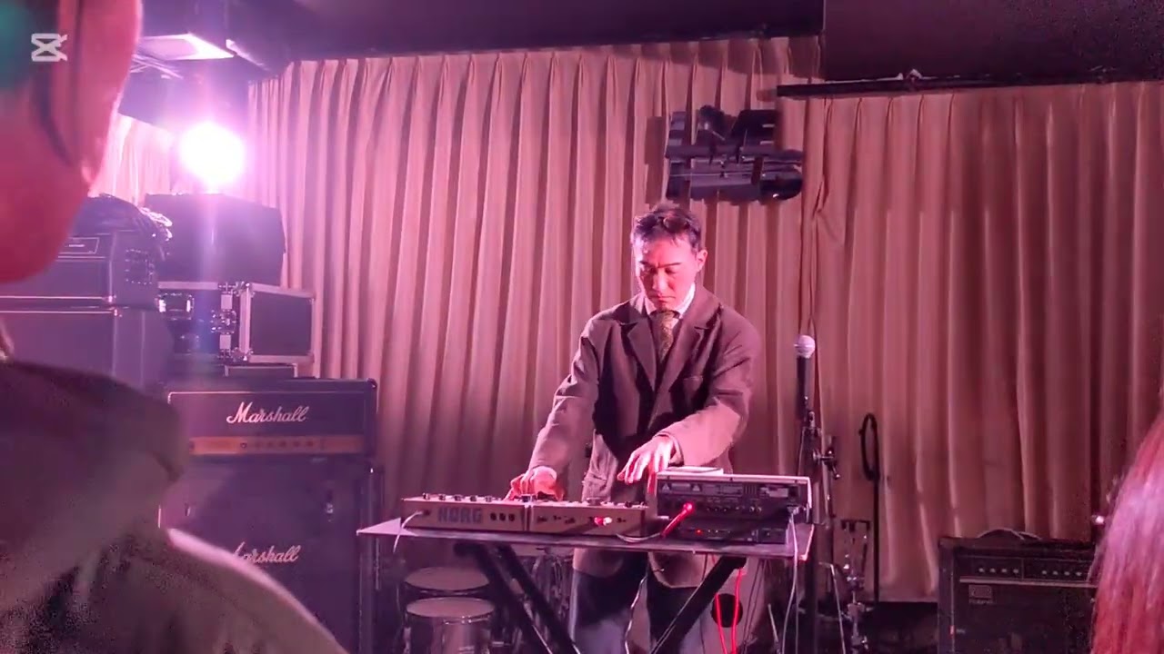松田史嗣(パソコン音楽クラブ)、ナナビット /20240227 下北沢LIVEHAUS