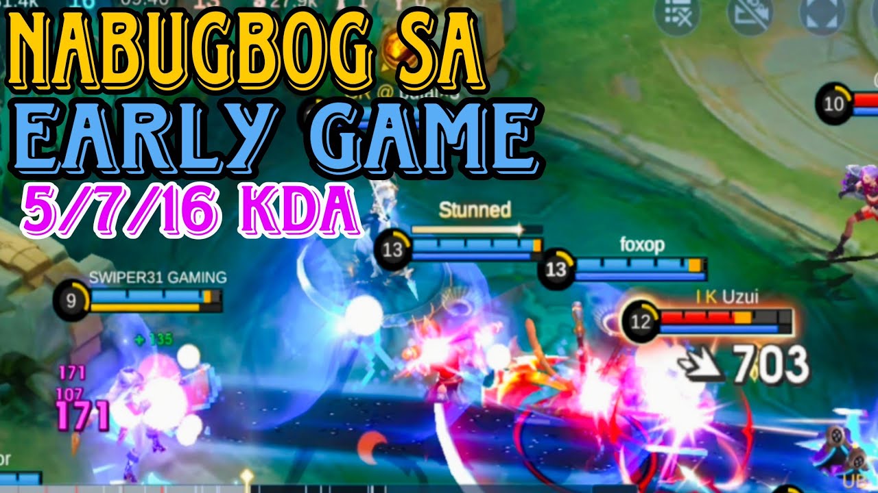 BUGBOG SARADO ANG LESLEY KO SA EARLY GAME| BUMAWI SA LATE GAME 5/7/16 KDA | LESLEY GAME PLAY