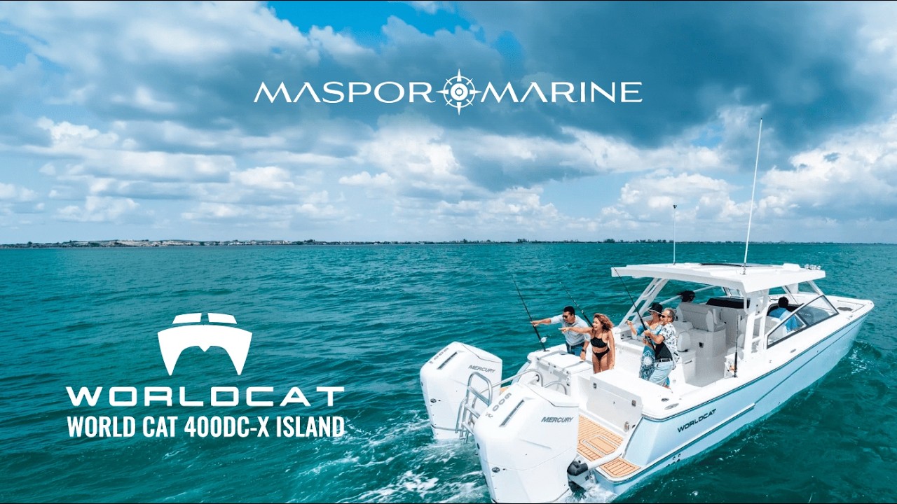 World Cat 400DC | Estabilidad, Espacio y Libertad en un Catamarán Offshore | Maspor Marine