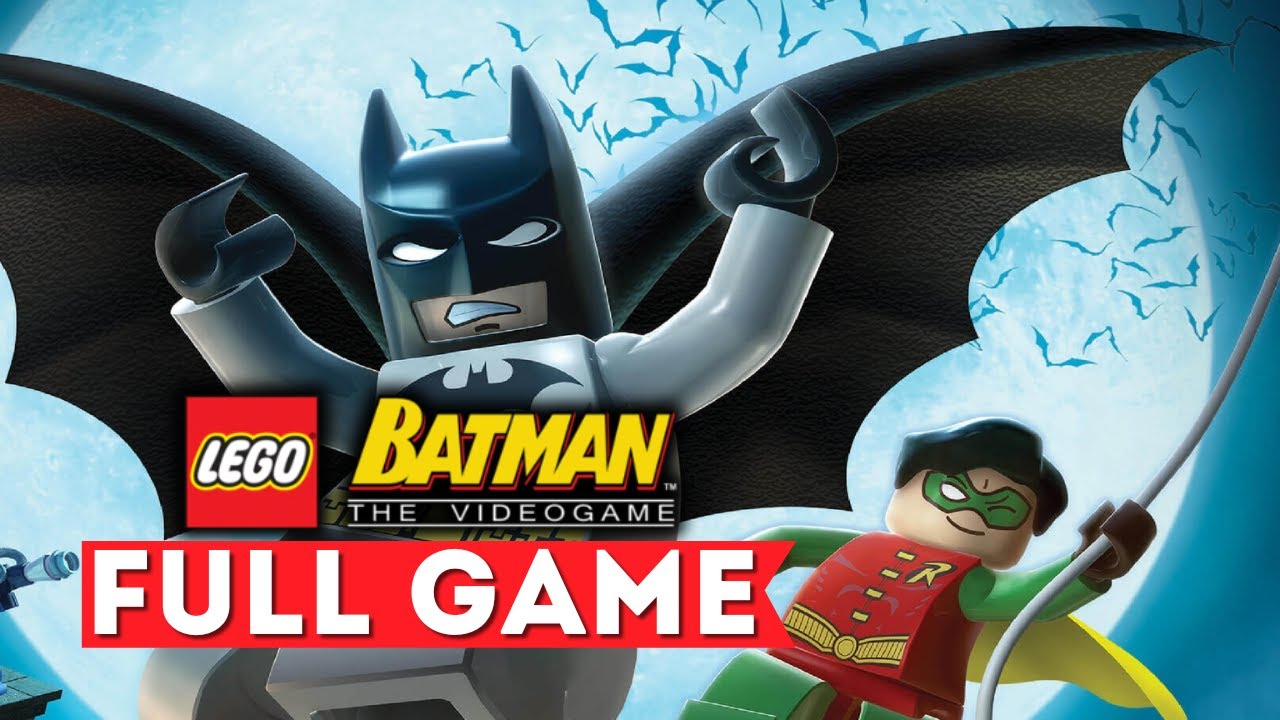 LEGO BATMAN: The Videogame | FULL GAME Walkthrough [No Commentary] - All Story Campaigns