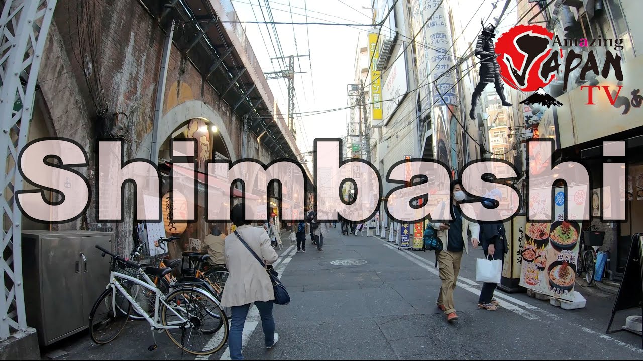 ⁴ᴷ 🔴Tokyo Shimbashi station [4/29] - 4K