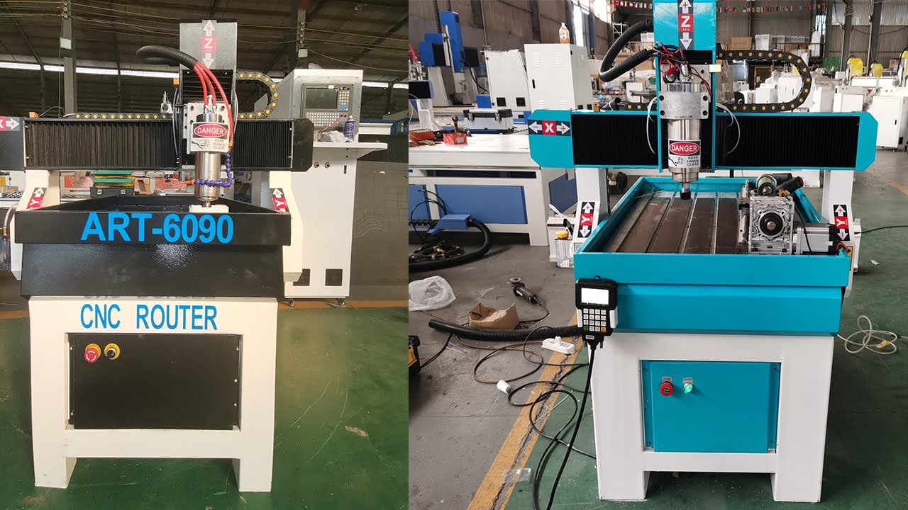 How to use operate cnc router with DSP controller tranining video guide of wood router