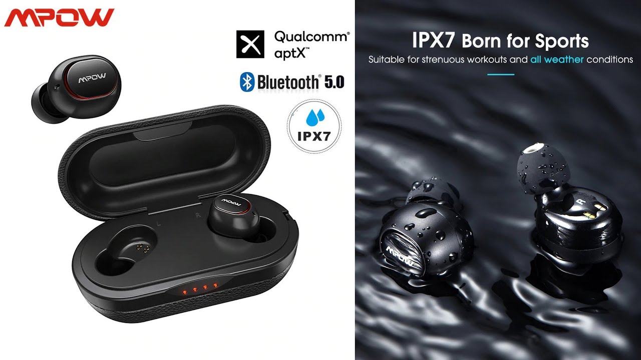 ipx7 Waterproof T5/M5 Upgraded TWS Earphones | Wireless Earbud Bluetooth 5.0 | Best Sound Quality