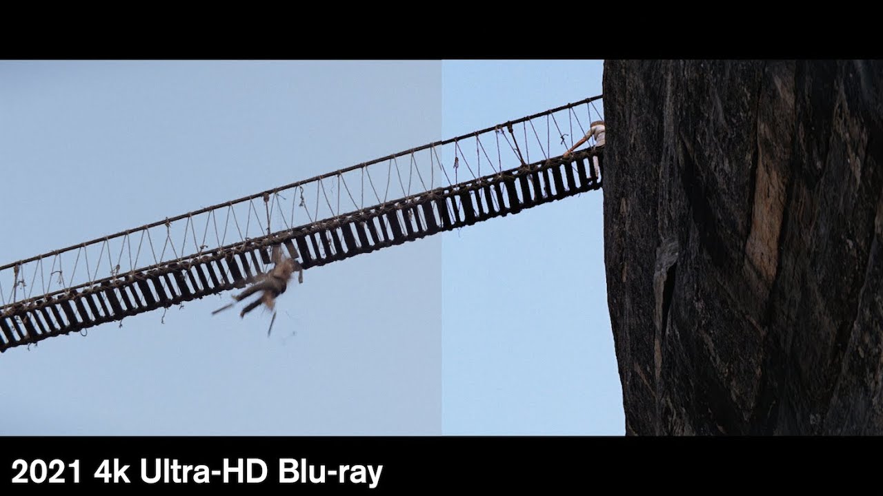 Indiana Jones and the Temple of Doom - 4k/Blu-ray Comparison