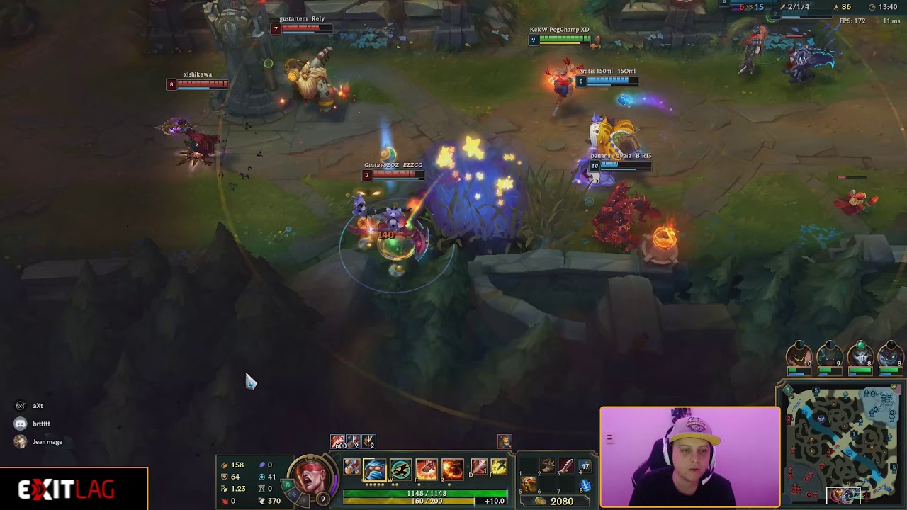 AXTanso provando saber jogar de Insec