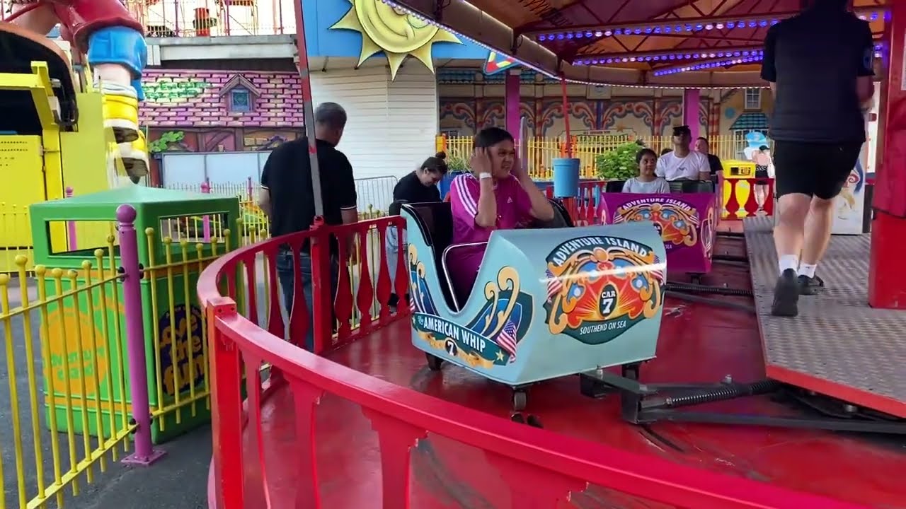 American Whip Theme Park Kids Ride | Adventure Island | Theme Park | Southend On Sea