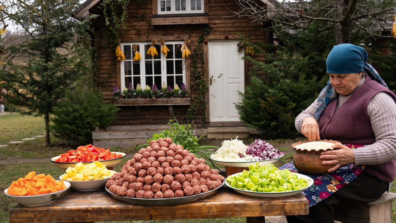 Приготовление Домашних Фрикаделек С Рисом 🔥🍚