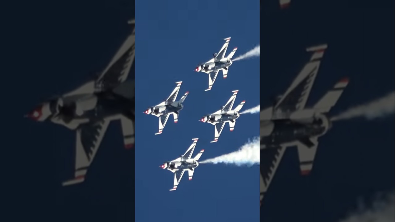Nellis Air Show Thunderbirds appeared on the stage! Aviation Nation 2022!