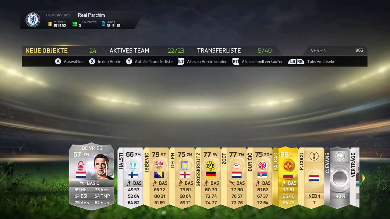 FIFA 15 JUMBO Premium Gold Pack Opening