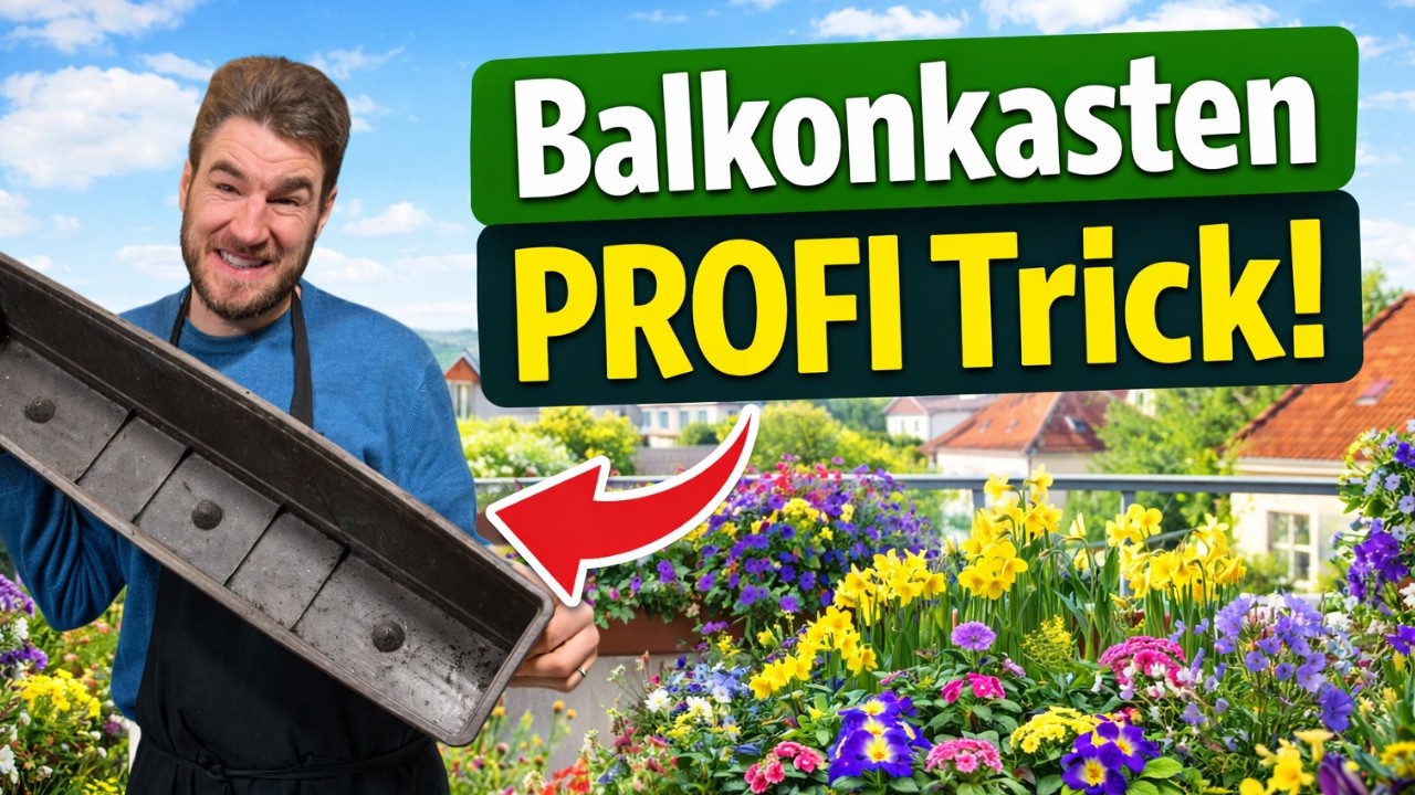 Balkonkasten richtig bepflanzen 🌿 Die 10 schönsten Frühlingsblumen + Profi Tipps
