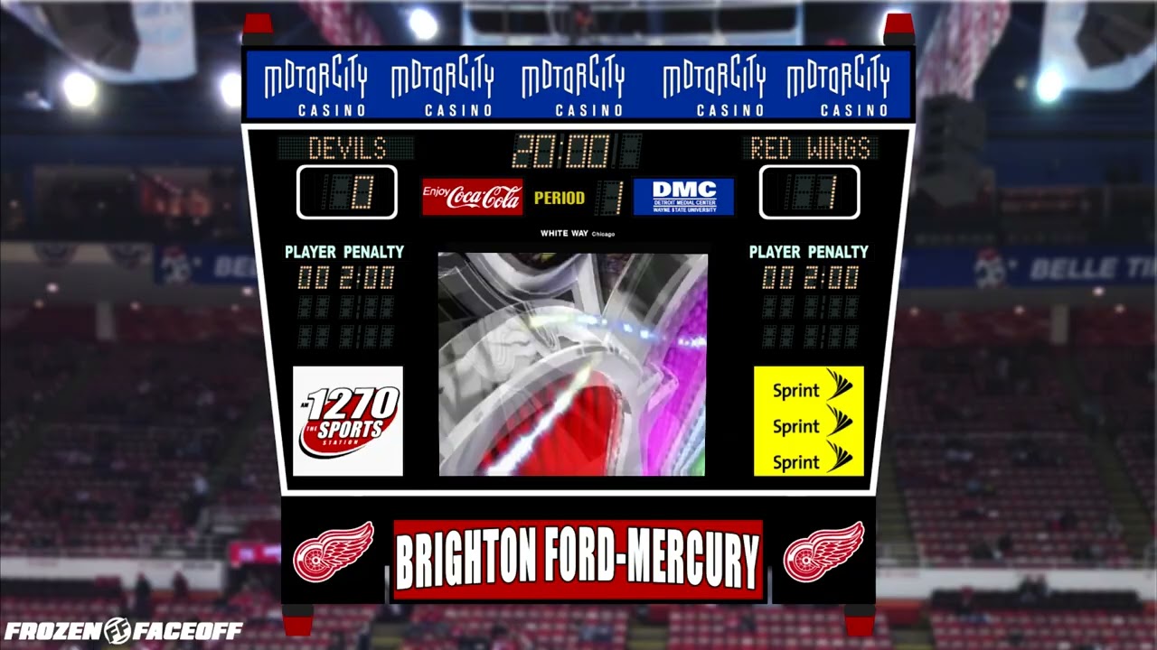Detroit Red Wings 2008 Playoffs Goal Horn (Hey Hey Hockeytown)