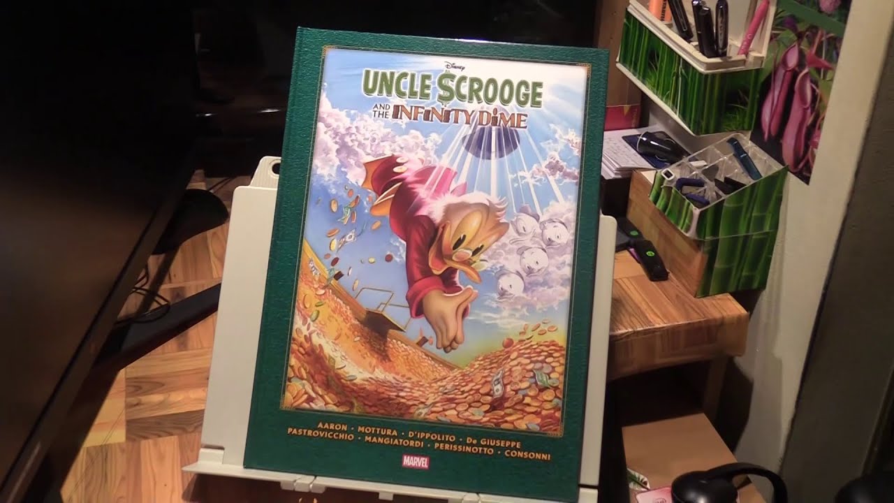 Uncle Scrooge and the Infinity Dime Gallery Edition Hardcover