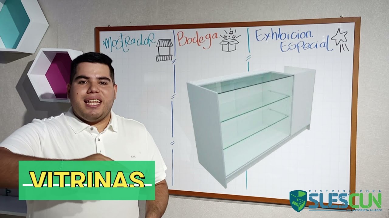 Mobiliaria para papelería Vitrinas Estantes