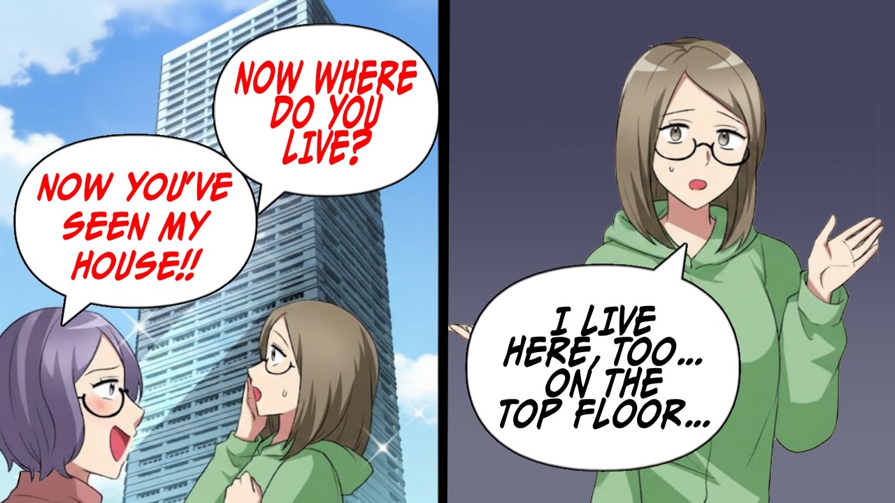 A mom friend was boasting about how rich she was, but she went crazy when she saw where I lived...