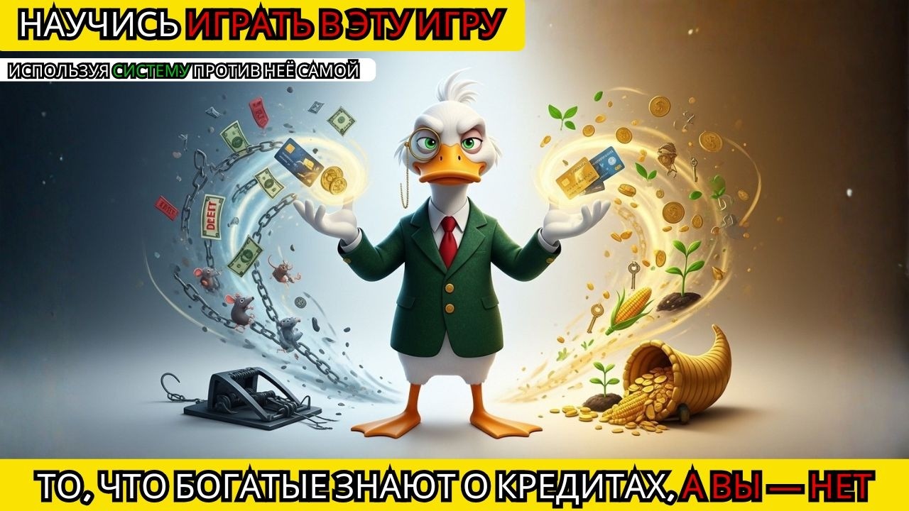 Секрет миллионеров о кредитах: Кто это знает — меняет жизнь